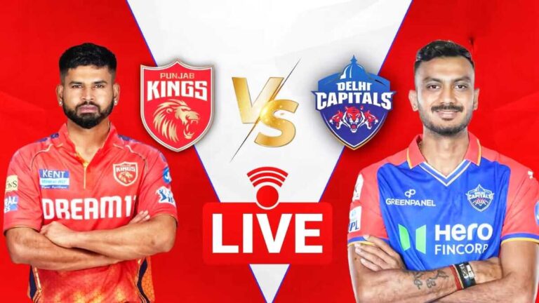 दिल्ली कैपिटल्स बनाम पंजाब किंग्स