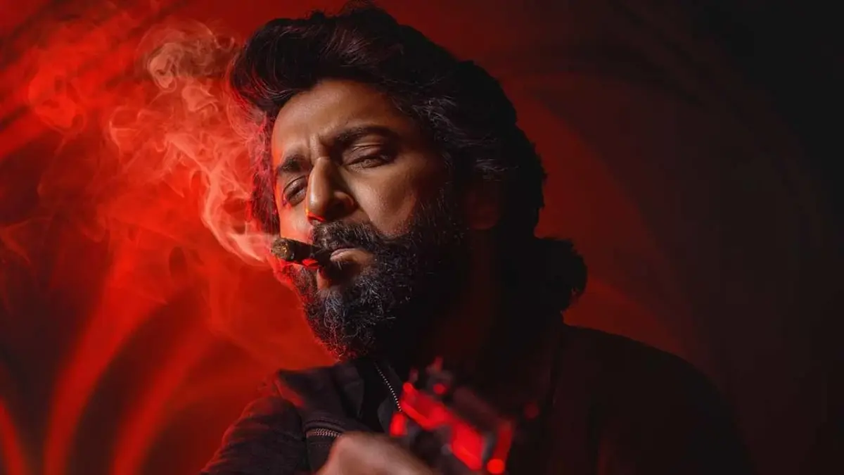 हिट: द थर्ड केस का पोस्टर, नानी एसपी अर्जुन सरकार के रूप में