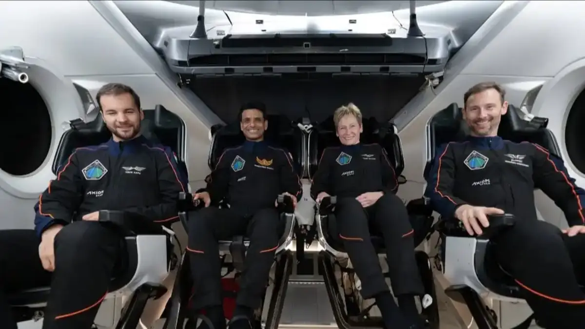 शुभांशु की वापसी यात्रा शुरू: 18 दिन के मिशन के बाद आज लौटेंगे धरती पर